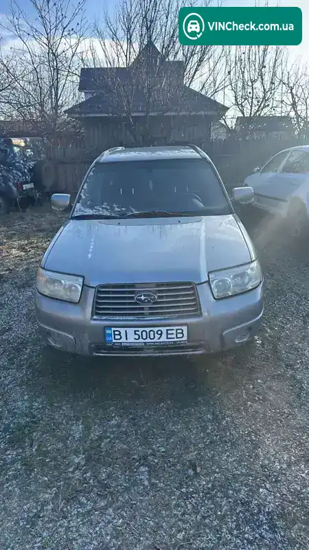 Subaru Forester 2007, фото з оголошення 1 з 10, VIN JF1SG5LE57G121513