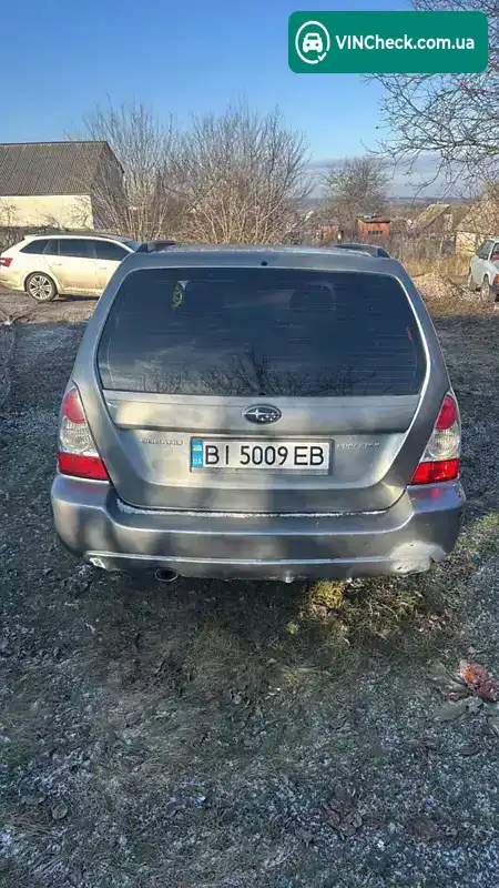 Subaru Forester 2007, фото з оголошення 2 з 10, VIN JF1SG5LE57G121513