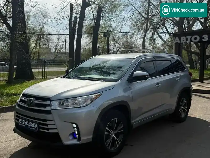 Toyota Highlander 2019, фото з оголошення 1 з 13, VIN 5TDZARFH3KS046928