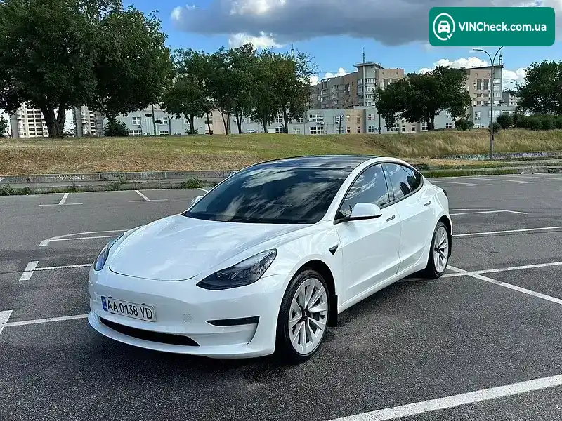 Tesla Model 3 2022, фото з оголошення 1 з 14, VIN 5YJ3E1EA3NF358661