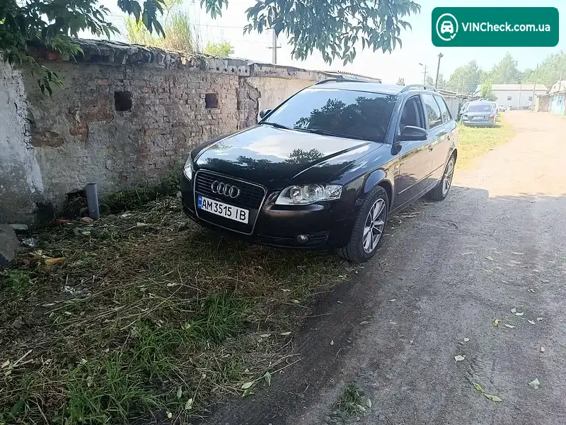 Audi A4 2006, фото з оголошення 2 з 12, VIN WAUZZZ8E87A122897