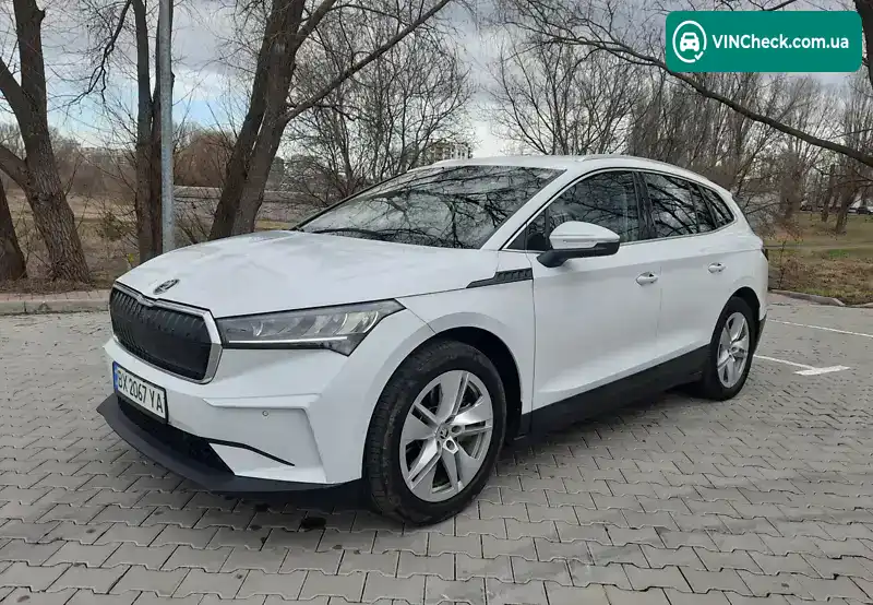 Skoda Enyaq iV 2022, фото з оголошення 1 з 21, VIN TMBJC7NY9NF034378