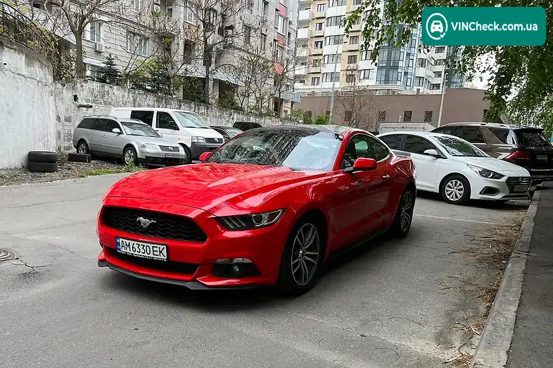Ford Mustang 2016, фото з оголошення 1 з 13, VIN 1FA6P8TH2G5282893