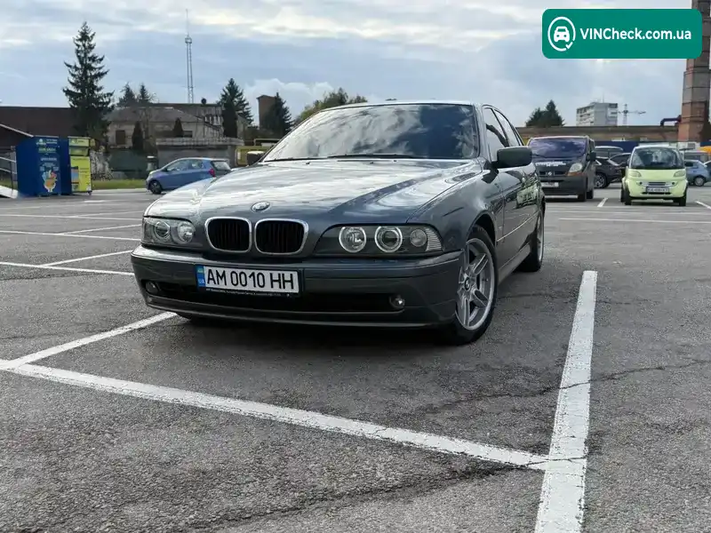 BMW 5 Series 2003, фото з оголошення 1 з 19, VIN WBADL81050GX63223