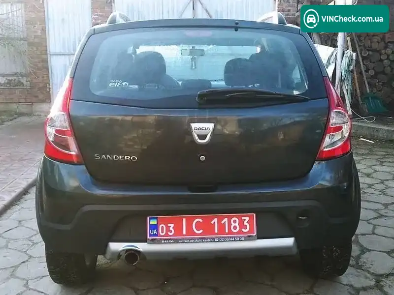 Dacia Sandero StepWay 2011, фото з оголошення 1 з 20, VIN UU1BSDA3K45075128