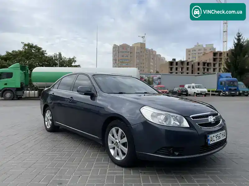 Chevrolet Epica 2008, фото з оголошення 1 з 20, VIN KL1LF69KE9B146597