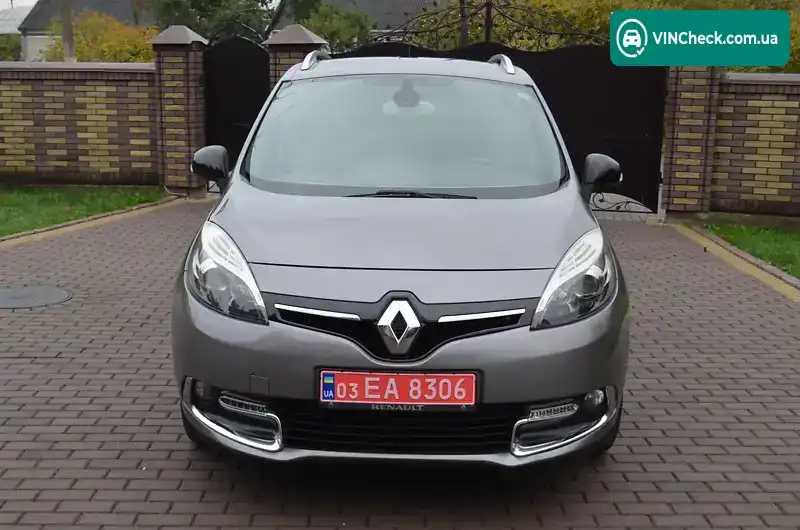 Renault Grand Scenic 2014, фото з оголошення 2 з 20, VIN VF1JZ14M650537150