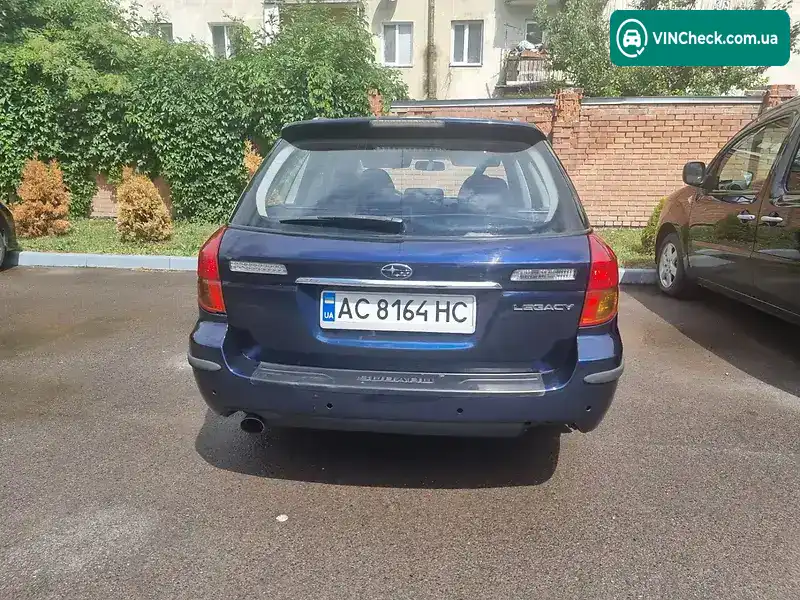Subaru Legacy 2004, фото з оголошення 2 з 13, VIN JF1BP5LK44G011674