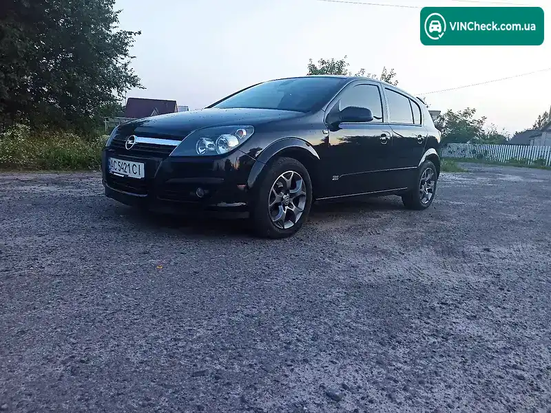 Opel Astra 2006, фото з оголошення, VIN W0L0AHL4862219849