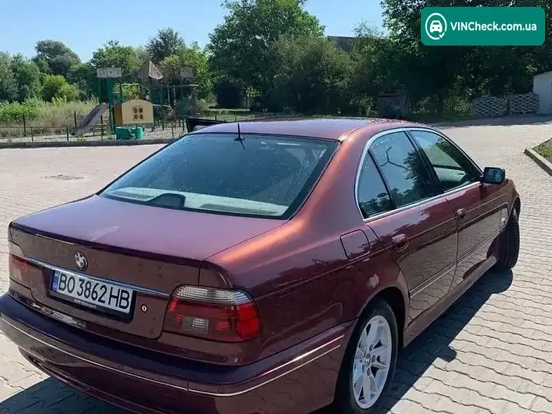 BMW 5 Series 2002, фото з оголошення 1 з 20, VIN WBADL81010GX62277