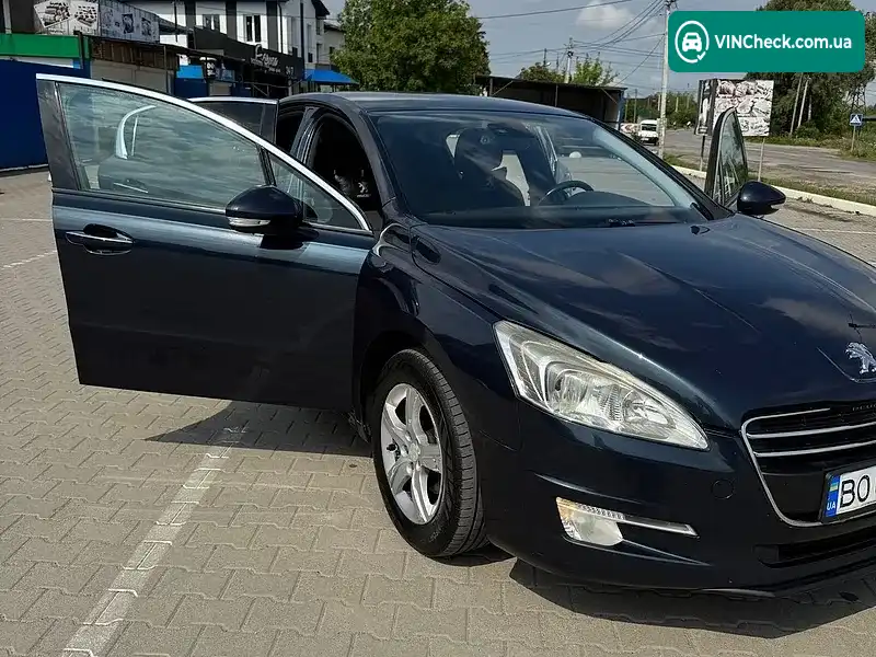 Peugeot 508 2012, фото з оголошення 1 з 20, VIN VF38D9HD8CL062767