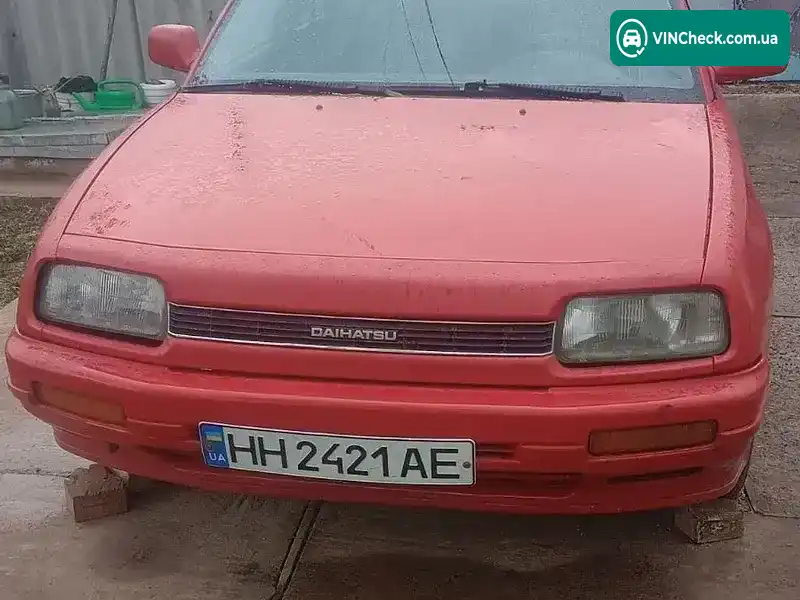 Daihatsu Applause 1993, фото з оголошення 1 з 8, VIN JDAA101S000670135