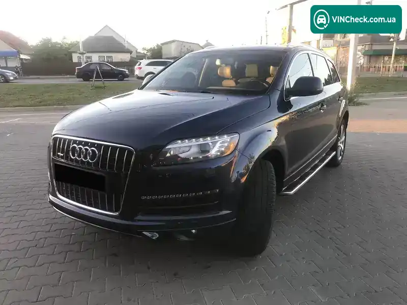 Audi Q7 2012, фото з оголошення 1 з 15, VIN WA1LGAFE4DD003543