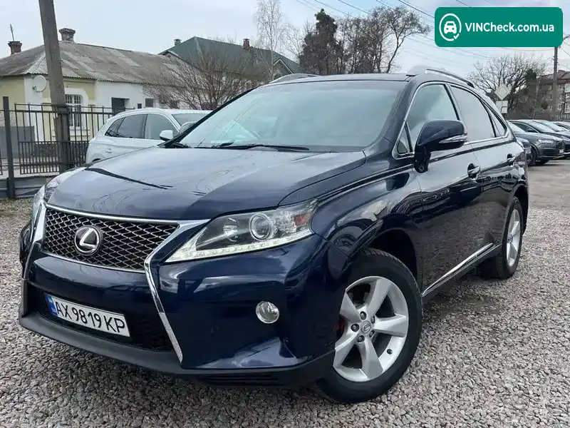 Lexus RX 2013, фото з оголошення 1 з 21, VIN 2T2BK1BAXEC232774