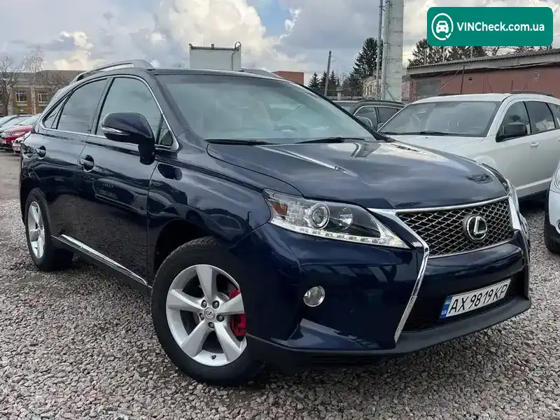 Lexus RX 2013, фото з оголошення 2 з 21, VIN 2T2BK1BAXEC232774