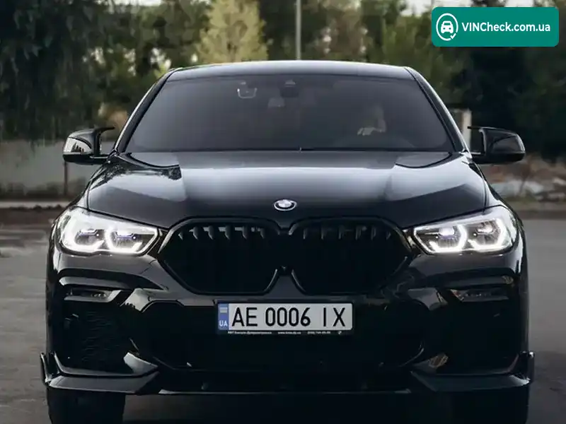 BMW X6 2020, фото з оголошення 1 з 20, VIN WBAGT210909D21286