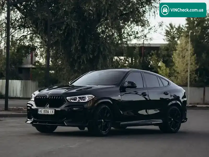 BMW X6 2020, фото з оголошення 2 з 20, VIN WBAGT210909D21286