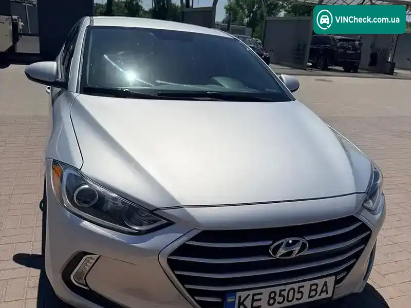 Hyundai Elantra 2017, фото з оголошення 1 з 10, VIN 5NPD74LF6JH279043