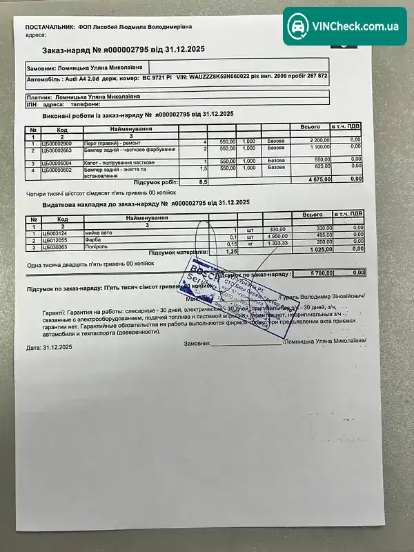 Audi A4 2009, фото з оголошення 2 з 21, VIN WAUZZZ8K59N060022