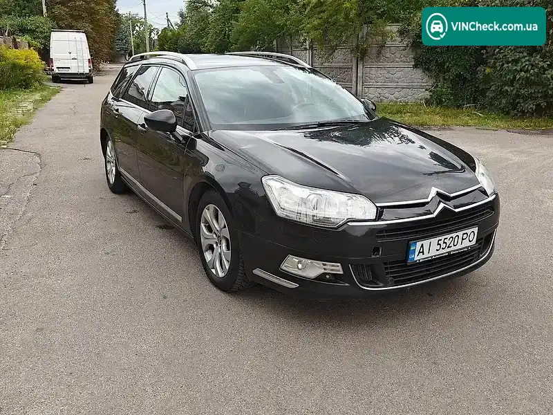 Citroen C5 2008, фото з оголошення 2 з 20, VIN VF7RW4HTH54060156