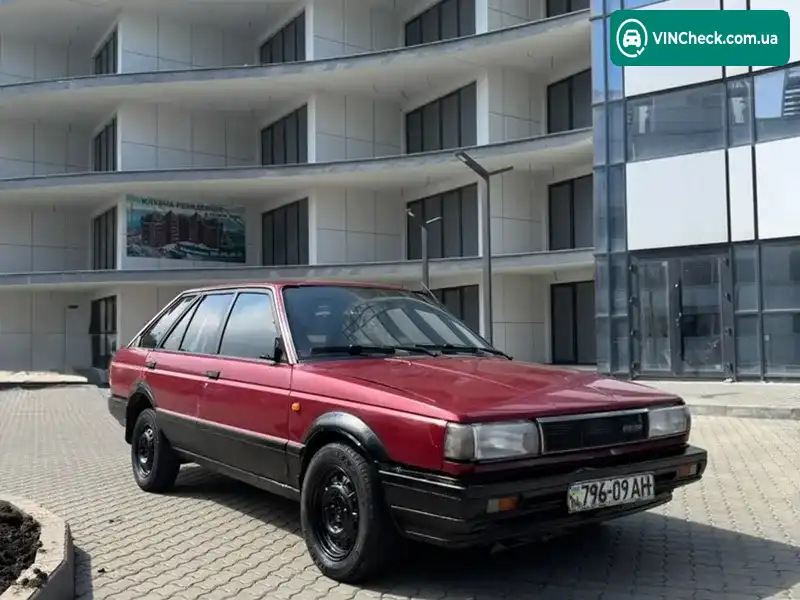 Nissan Sunny 1986, фото з оголошення 1 з 9, VIN JN10WSB12U0001258