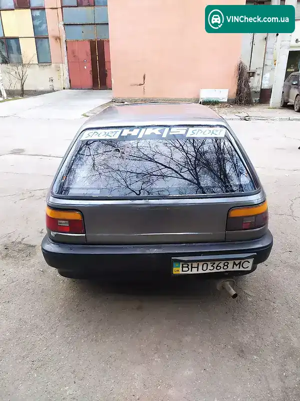 Toyota Corolla 1988, фото з оголошення 2 з 11, VIN JT1G0EE9000096029