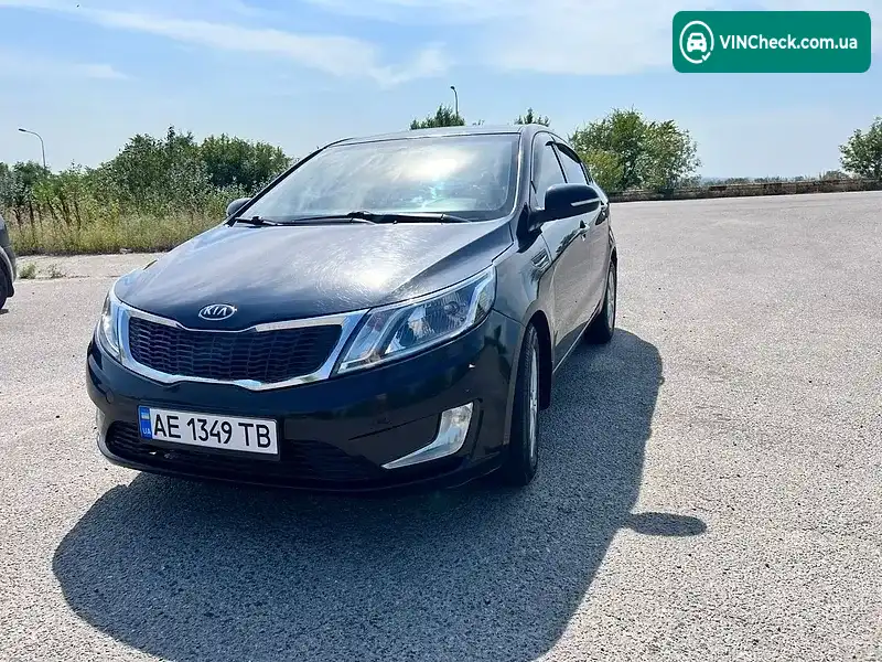 Kia Rio 2013, фото з оголошення 2 з 10, VIN Z94CC41BADR125370