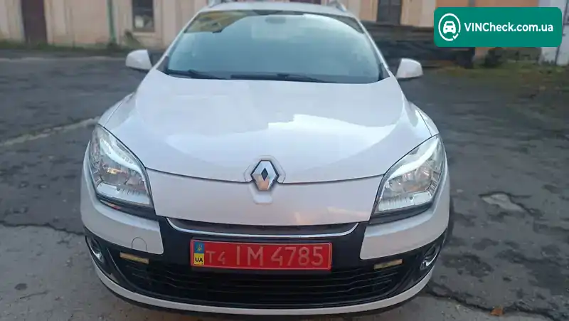 Renault Megane 2012, фото з оголошення 1 з 20, VIN VF1KZ140648048680