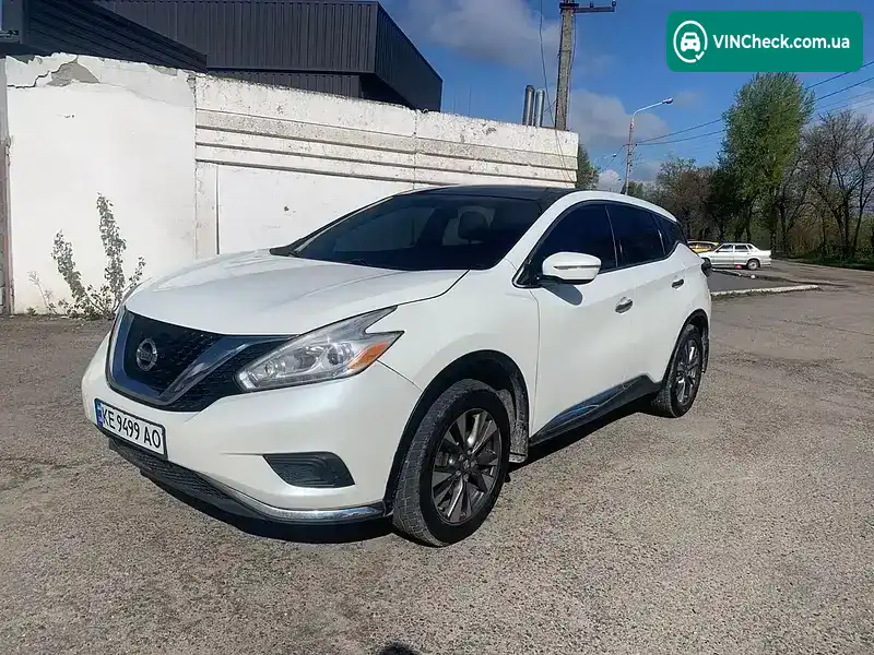 Nissan Murano 2017, фото з оголошення 1 з 12, VIN 5N1AZ2MG4HN171213