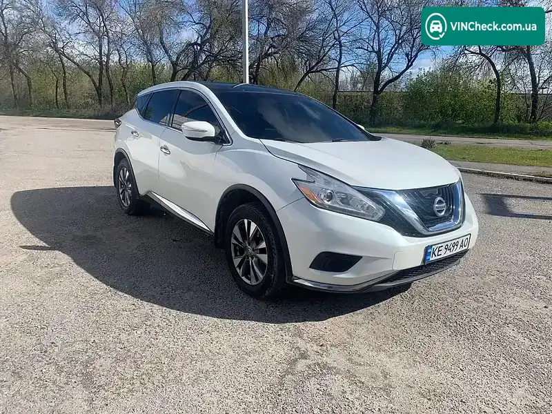Nissan Murano 2017, фото з оголошення 2 з 12, VIN 5N1AZ2MG4HN171213