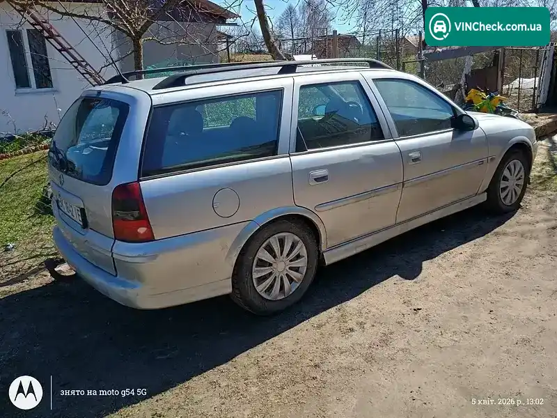 Opel Vectra 1999, фото з оголошення 1 з 13, VIN W0L0JBF35X1181203