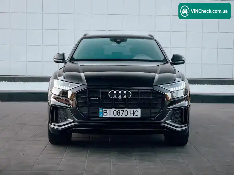 Audi Q8 2019, фото з оголошення 2 з 20, VIN WAUZZZF1XKD027474