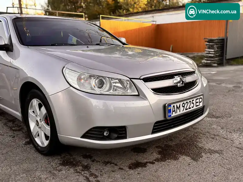 Chevrolet Epica 2008, фото з оголошення 2 з 20, VIN Y6DLA69LE8B101240