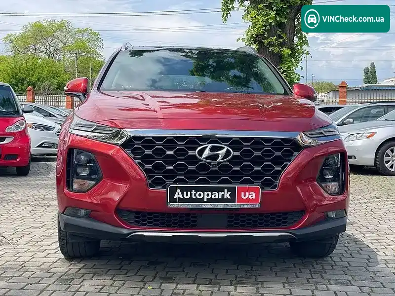 Hyundai Santa FE 2019, фото з оголошення 2 з 21, VIN 5NMS5CADXLH165586