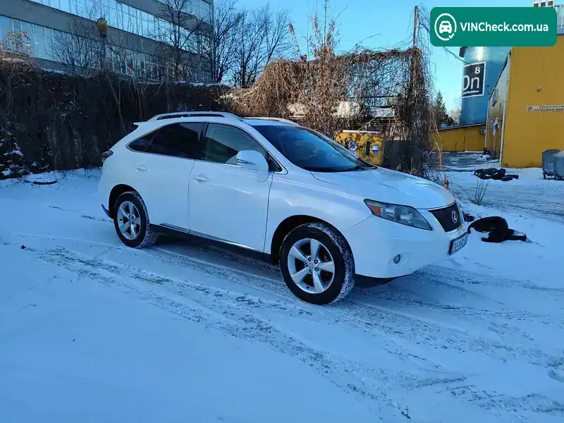 Lexus RX 2010, фото з оголошення 2 з 18, VIN 2T2BK1BA3AC048786