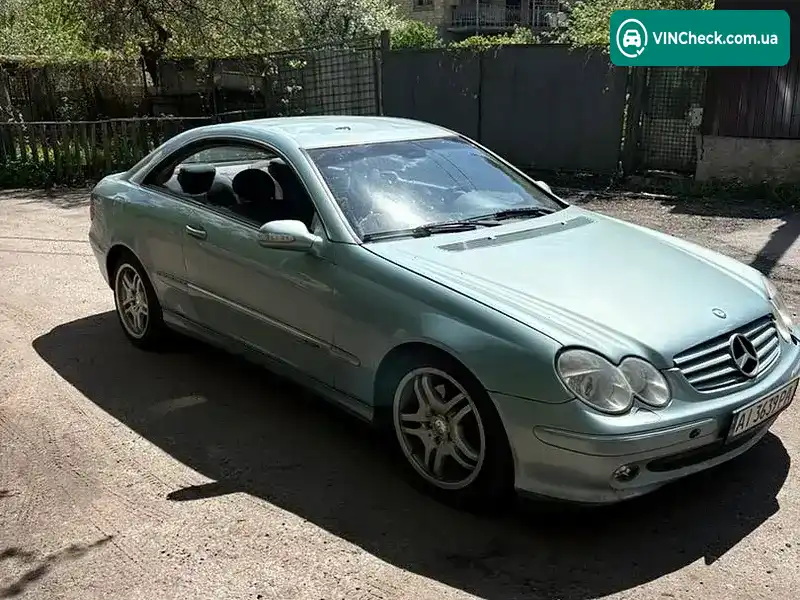 Mercedes-Benz CLK-Class 2002, фото з оголошення 1 з 9, VIN WDB2093611F001444