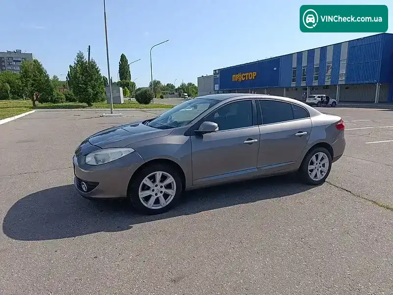 Renault Fluence 2010, фото з оголошення 2 з 21, VIN VF1LZBG0T42798469