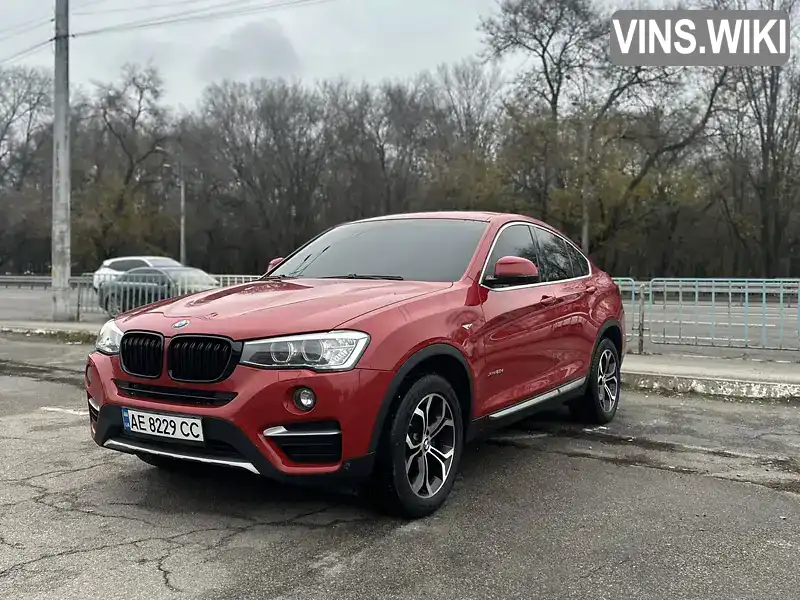 BMW X4 2016, фото з оголошення 1 з 21, VIN WBAXX110500T40935