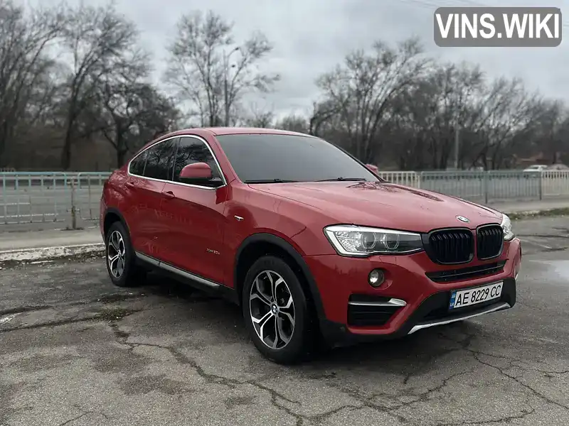 BMW X4 2016, фото з оголошення 2 з 21, VIN WBAXX110500T40935