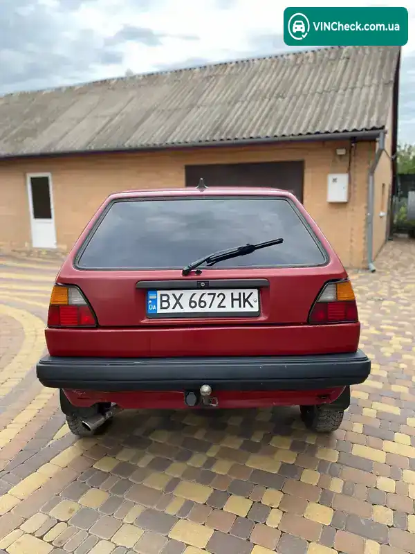 Volkswagen Golf 1986, фото з оголошення 1 з 14, VIN WVWZZZ19ZGW499321
