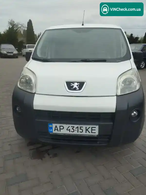 Peugeot Bipper 2012, фото з оголошення 1 з 6, VIN VF3AAFHZ0C8279910