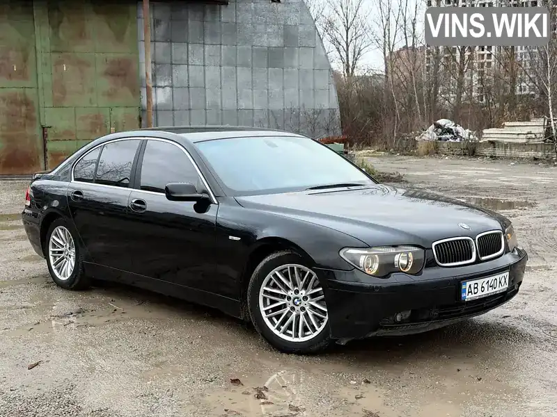 BMW 7 Series 2003, фото з оголошення 2 з 21, VIN WBAGF61030DG31056