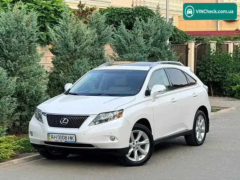 Lexus RX 2011, фото з оголошення 1 з 20, VIN 2T2BK1BA8BC103122