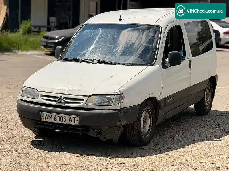Citroen Berlingo 2003, фото з оголошення 2 з 14, VIN VF7MBRHYB65904782