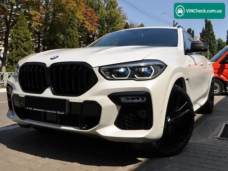 BMW X6 2020, фото з оголошення 1 з 20, VIN WBACY810409D26205