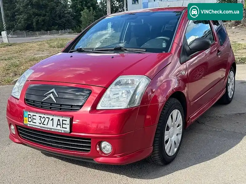 Citroen C2 2006, фото з оголошення 1 з 15, VIN VF7JMKFVC97389934