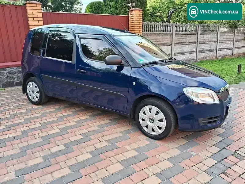 Skoda Roomster 2009, фото з оголошення 2 з 20, VIN TMBLH65J495036977