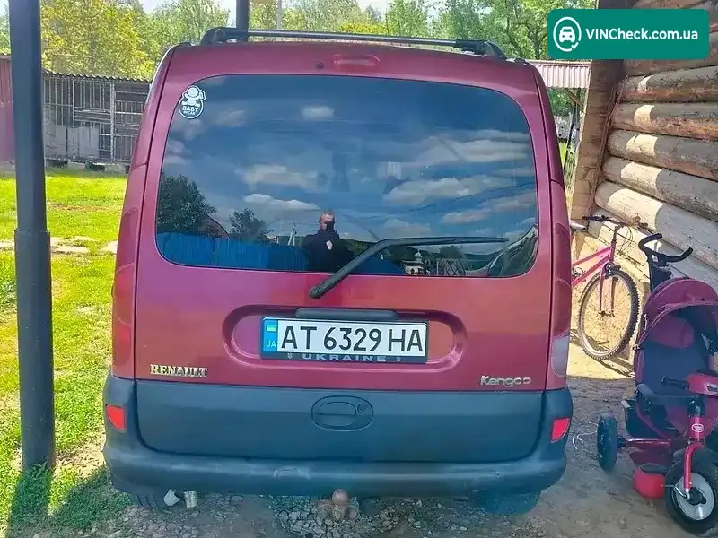 Renault Kangoo 2002, фото з оголошення 1 з 14, VIN VF1KC0SAF26797358