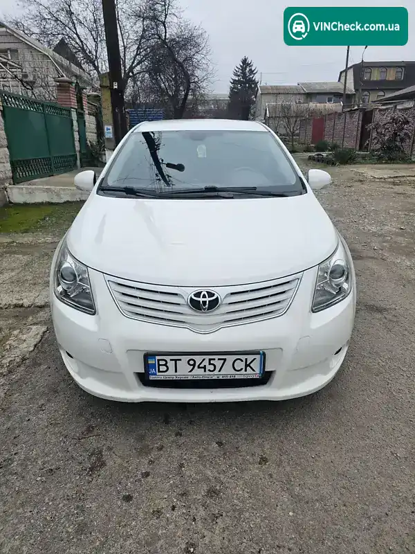 Toyota Avensis 2011, фото з оголошення 2 з 21, VIN SB1BG76L80E059822