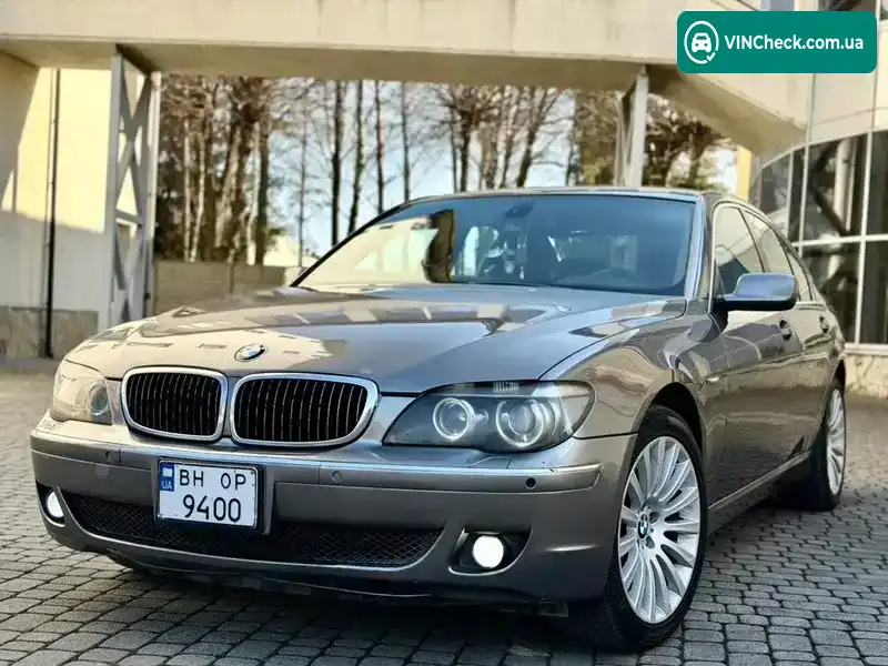 BMW 7 Series 2005, фото з оголошення 1 з 21, VIN WBAHL61060DN91145